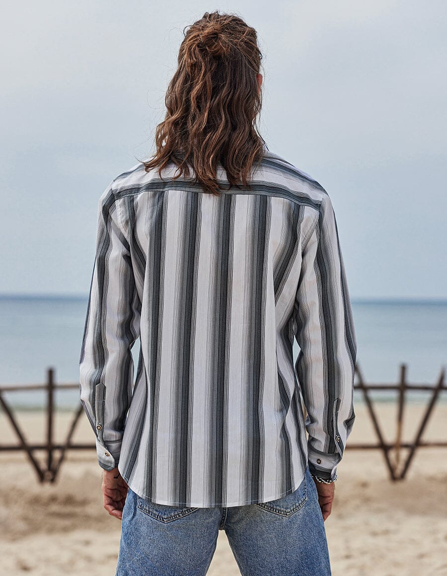 Striped Pattern Shirt