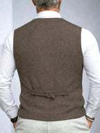 Essential V-Neck Knit Vest