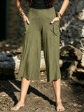 Perfect Pockets Simplicity Wide Leg Pants