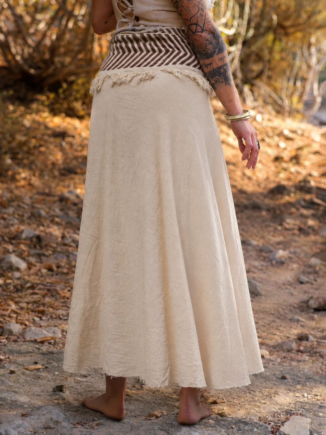 Bohemian Gypsy Style Boho Skirt