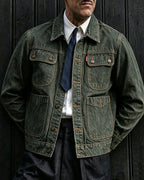 Vintage Pigment Dyed Four©\Pocket Work Denim Jacket