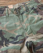 Retro Camouflage Cargo Pants