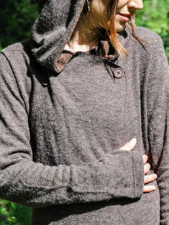 Seasons Coat with Large Hood, Thumbholes and Pockets