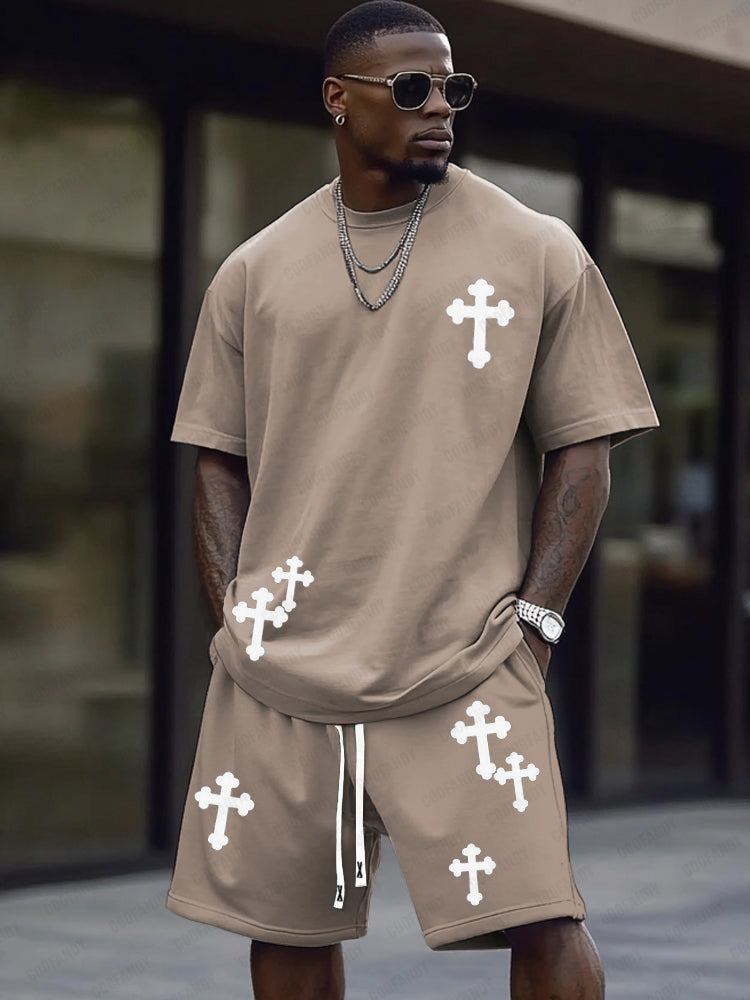 Active Cross Print Summer Set
