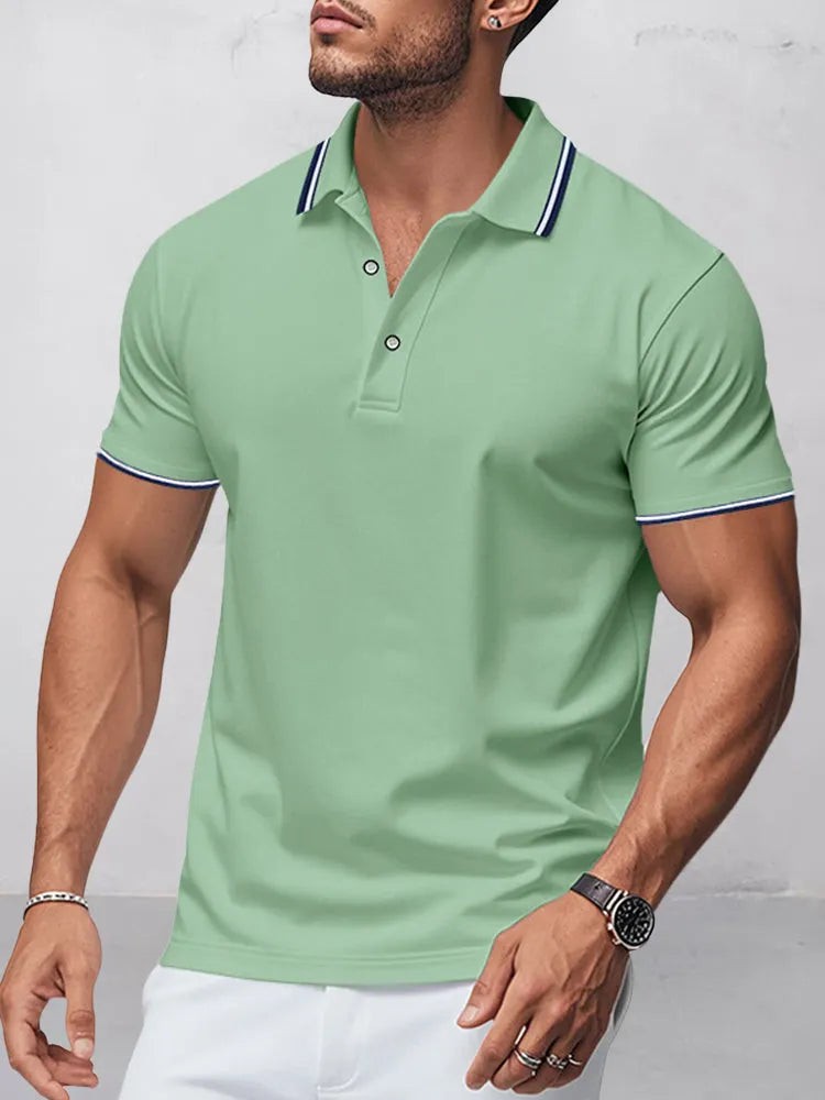Fashion Loose Fit Polo Shirt