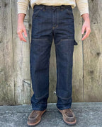 Vintage Raw©\Indigo Dark©\Blue Double©\Knee Denim Jeans