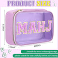 Mahjong Zipper Storage Bag