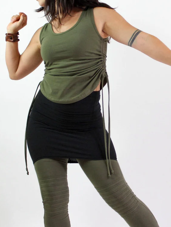 Women's Tank Tops / Yoga Tank / Cinchy Tank / Pixie Hippie tops