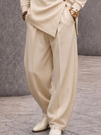Modern Tailoring Refined Button Design Matching Set