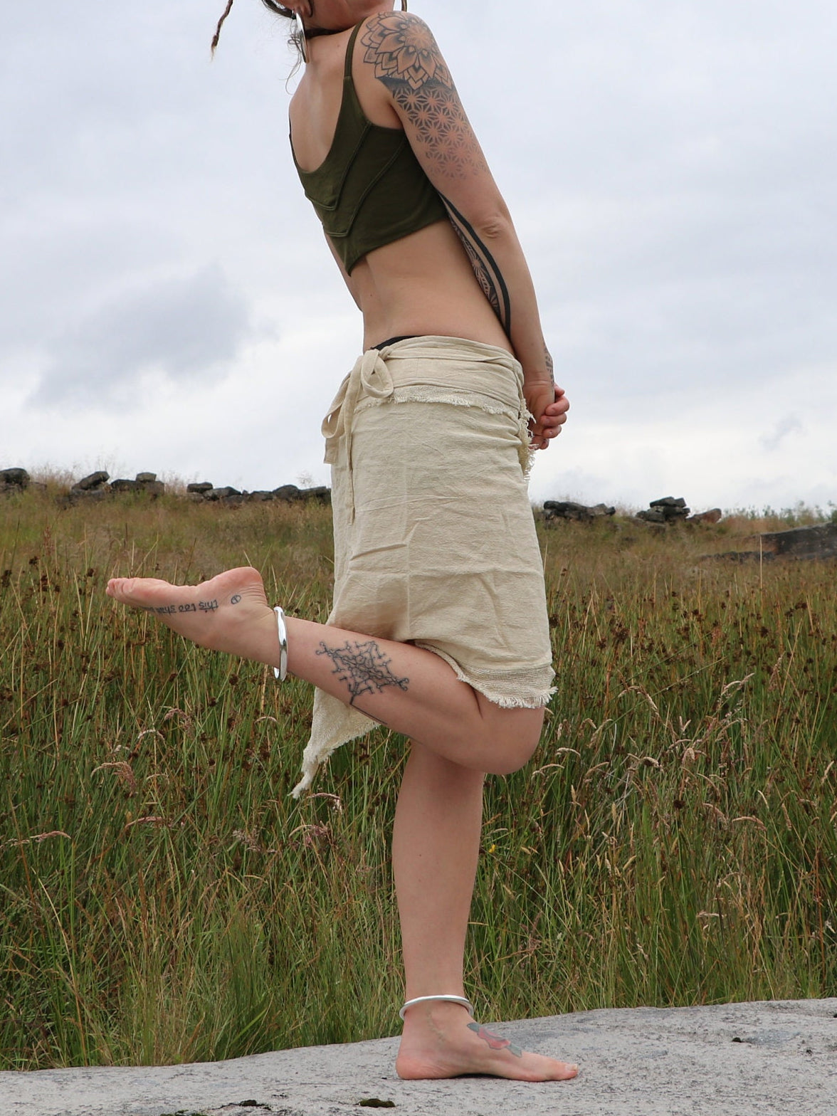 Serenity Wrap Skirt | 100% Cotton Earth-kind Fashion