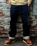 Vintage Dark Indigo Straight Leg Jeans