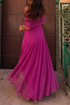 Women's Oblique Neck Solid Color Elegant Temperament Dress