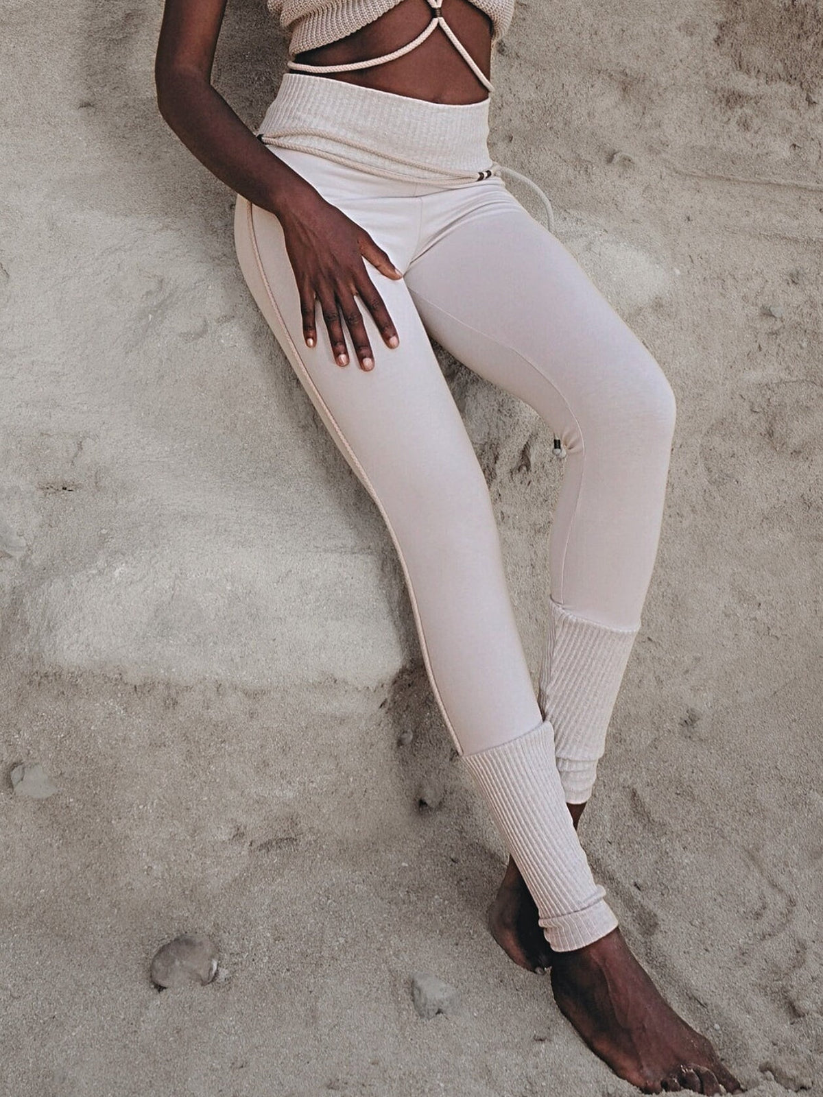 Leggings with Rope~Yoga Leggings~Earthy Alternative clothing