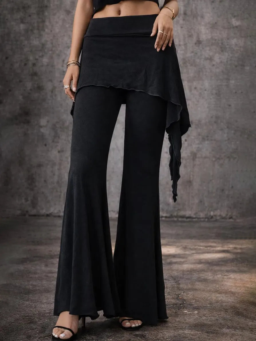 Wide Flare Bell Bottoms ? Spandex Blend Yoga Leggings