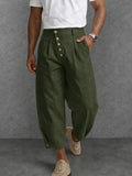 Stylish 100% Cotton Harem Chino Pants