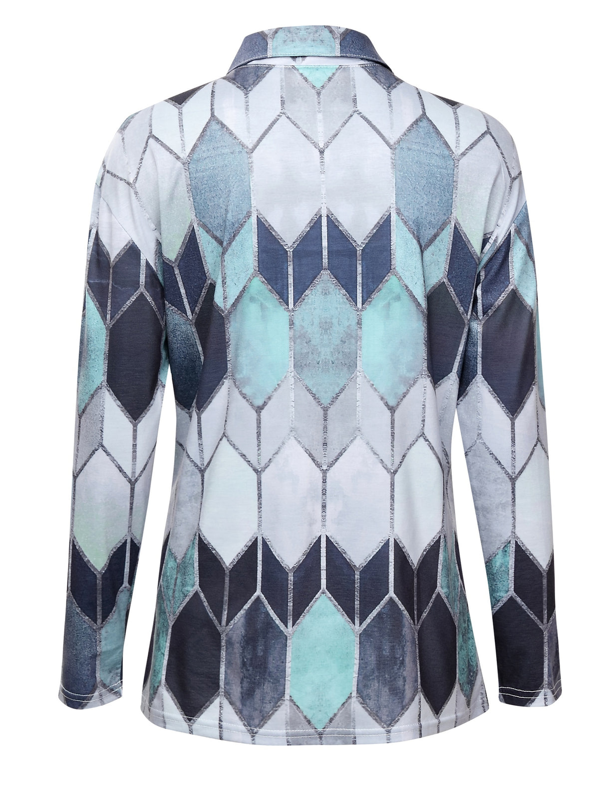 Women's Business Casual Zipper Tops, Elegant & Stylish Tops For Office & Work, Women's Clothing