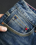 Vintage Deep©\Indigo Washed Denim Jeans