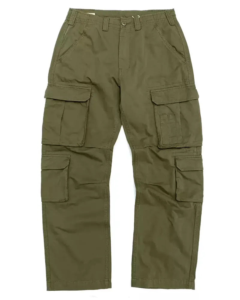 Vintage Stacked Multi Flap Pocket Cargo Trousers