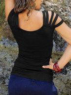 Sun Ray Yoga Tank Top: Active Fitness Shirt