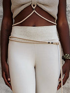 Leggings with Rope~Yoga Leggings~Earthy Alternative clothing