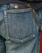 Vintage Light Blue Straight©\Leg Denim Jeans