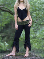 Fairy Festival Backless Strappy Top, Tribal Boho Clothing, Yoga Pixie Burning Man Hippie Outfit