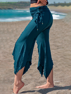 Pointy Pixie Pants: Boho Festival Leggings - Psytrance Tribal Style