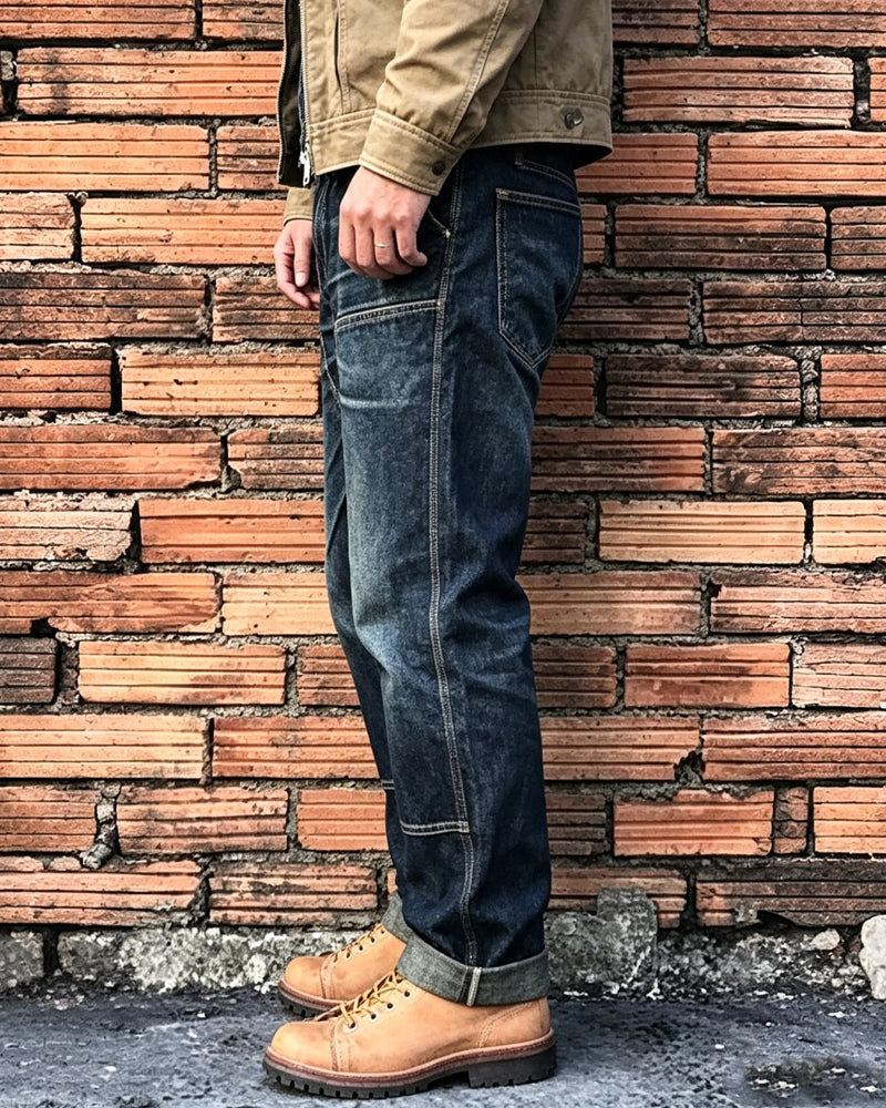 Vintage Denim Double©\Knee Reinforced Jeans