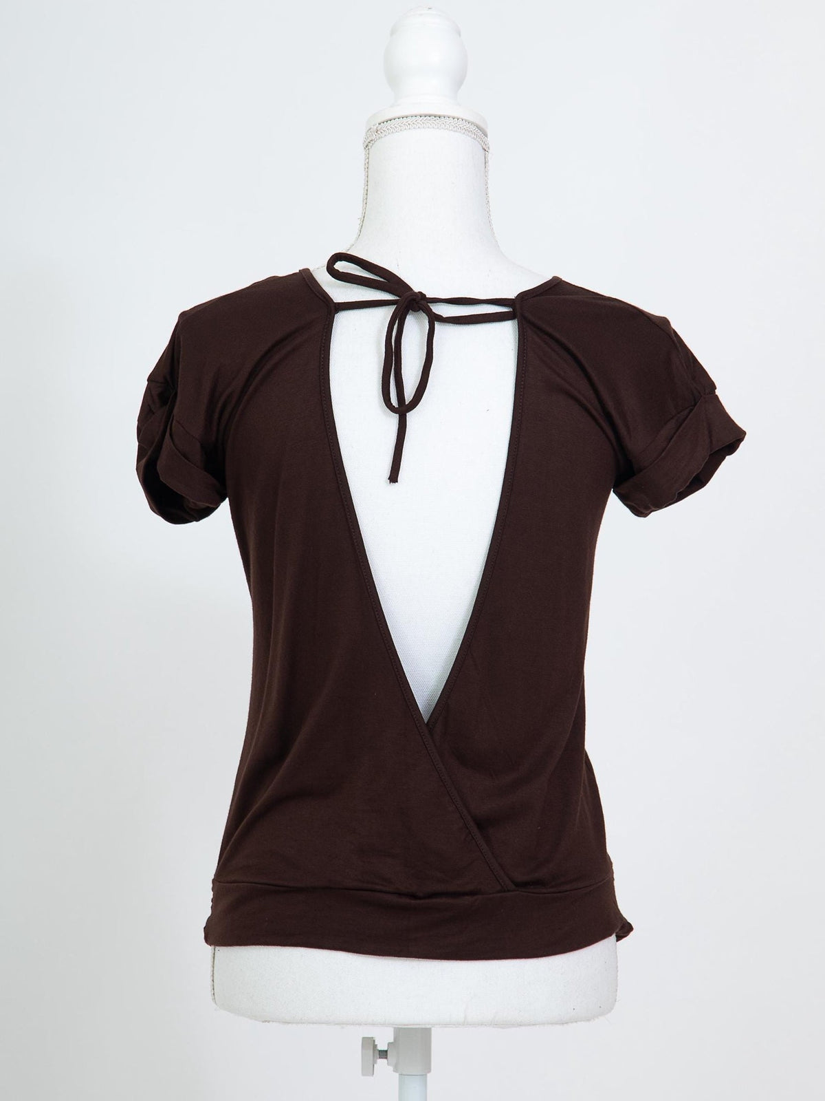 Boho Backless Halter Top, Festival Style