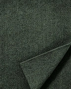 Vintage Dark Green Herringbone Tweed Multi©\Pocket Vest