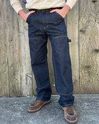 Vintage Raw©\Indigo Dark©\Blue Double©\Knee Denim Jeans