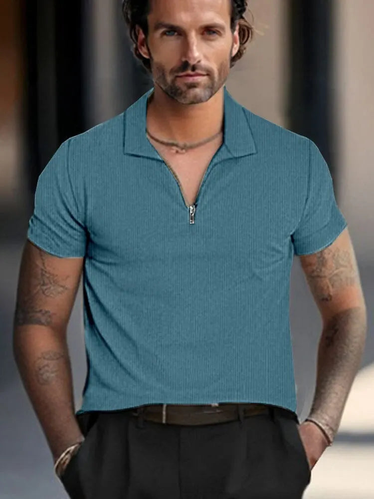 Classic Comfort Corduroy Polo Shirt