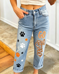 GO Tigers Game Day Denim Pants