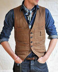 Vintage Brown  Multi©\Pocket Cargo Vest