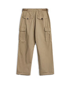 Vintage Khaki High©\Rise Straight Military Cargo Trousers