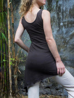 Mystical Pixie Fashion Woodland Elf Gown Asymmetric Dress