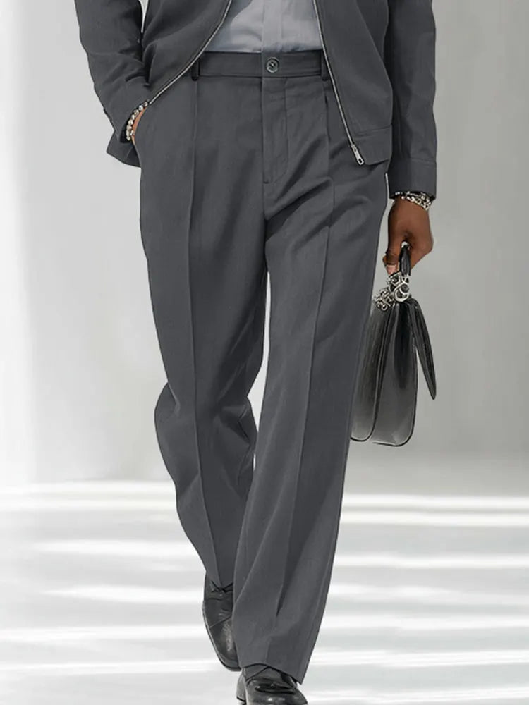 Modern Fashion Thin Jacket Pants Set