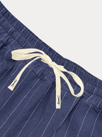Casual 100% Cotton Stripe Shorts
