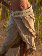 Cotton Wrap Skirt ¨C Bohemian Festival Clothing