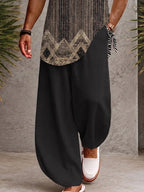 Stylish Comfort Printed Loose Fit Matching Set