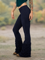 Dark Blue Festival Leggings- Fashion Leggings- Fairy Leggings