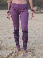 Cotton Tribal Print Leggings - Boho Yoga Pants
