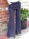 Yoga Pants with Skirt and Pockets
