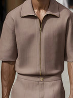 Modern Cotton Linen Casual Set
