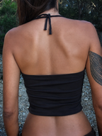 Halter U-Neck Slim-Fit Cami Top