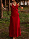 Boho Maxi Dress: Elven Fairycore Festival Clothing