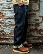 Vintage Dark Indigo Straight Leg Jeans