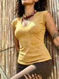 Sleeveless V-Neck, Gift for Her, Nature Lover