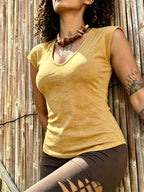 Sleeveless V-Neck, Gift for Her, Nature Lover
