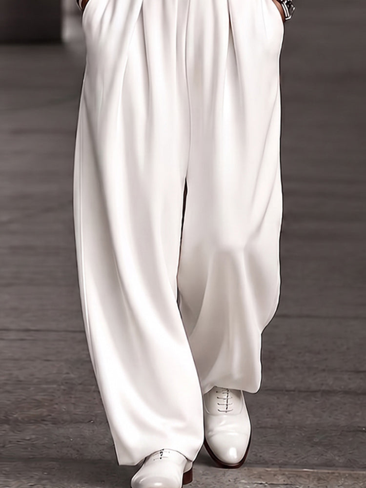 Stylish Comfort Cowl Neck Sleeveless Top Set